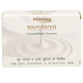 patanjali saundarya cream body cleanser 75gm in  by Patanjali Ayurved Limited