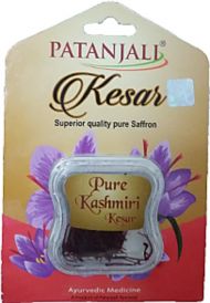 patanjali ayurvedic kesar 2gm 2 pack in  by Patanjali Ayurved