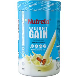 patanjali nutrela weight gain protein 500 gm in  by Patanjali Ayurved