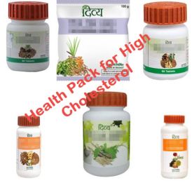 health pack for high cholesterol by ramdev in  by Patanjali Ayurved