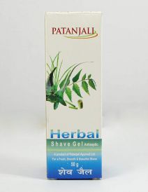patanjali shave gel 50 gm in  by Patanjali Ayurved Ltd.