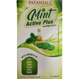 patanjali divya mint active plus 10 tabs 3-pack in  by Patanjali Ayurved